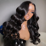 Pre Bleached Knots | Body Wave 13×6 HD Lace Front Wig Pre Plucked Glueless Human Hair Wig - Image 2