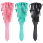 Detangling Brush for Curly Hair Wavy Hair Massage Hair Comb with Adjustable Width - Image 5