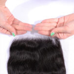 Skinmelt Real HD 5×5 Lace Closure Body Wave/Straight 100% Human Hair Extensions 1 PCS - Image 9