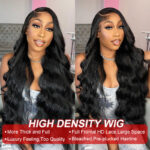 Body Wave High Density 6×5 13×4 13×6 Full Frontal HD Lace Wig Pre Plucked 100% Human Hair - Image 3