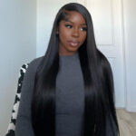 Straight Hair 6×5 13×4 13×6 Full Frontal HD Lace Wig Pre Plucked High Density Human Hair Wigs 200% 250%