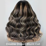 Blonde Highlight Loose Body Wave Glueless 6×5 Closure Pre-Cut Lace Wig Balayage Color 200% Density - Image 4