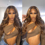 4/27 Highlight Honey Blonde Color Body Wave 6×5 Wear Go 13×4 HD Glueless Lace Frontal Wig - Image 5