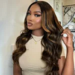 Wear Go Highlight Wig Upgrade Pre Cut 6×5 Lace Straight/Body Wave Glueless HD Lace Wig - Image 13