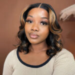 Short Loose Wave Bob Human Hair Wig 6×5 HD Pre-Cut Lace Glueless Blonde Highlight Color Bleached Knots - Image 3