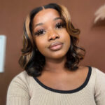 Short Loose Wave Bob Human Hair Wig 6×5 HD Pre-Cut Lace Glueless Blonde Highlight Color Bleached Knots - Image 2
