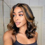 Highlight Short Human Hair Wig New Body Wave Beautiful Barrel Curls Glueless 6×5 Lace Closure Wig - Image 6