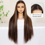 Wear Go Highlight Wig Upgrade Pre Cut 6×5 Lace Straight/Body Wave Glueless HD Lace Wig - Image 6
