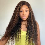 Highlight Water Wave 6×5 HD Lace Wear Go Glueless Honey Blonde Closure Wig 180% Density - Image 8