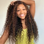 Highlight Water Wave 6×5 HD Lace Wear Go Glueless Honey Blonde Closure Wig 180% Density - Image 7