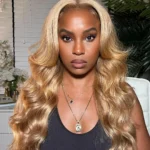 Honey Blonde 6×5 HD Pre-Cut Lace Straight/Body Wave Wear Go Glueless Closure Wig 180% Density