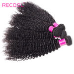 Recool Hair Brazilian Curly Hair Weave 10 Bundles 10A Brazilian Virgin Human Hair Bundles Jerry Curly - Image 5