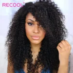 Recool Brazilian Kinky Curly Hair 10 Bundle Deals Remy Human Hair Weave Extensions 10A Grade - Image 2