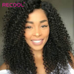 Recool Hair Kinky Curly Peruvian Hair 3 Bundles Deal Afro Kinky Curly 10A Virgin Human Hair Weave Extension - Image 2