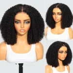 Kinky Curly 6×5 HD Lace SDD Quality Drawstring Glueless Human Hair Wigs 220% Density - Image 7