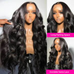 Long inches Body Wave 6×5 13×4 HD Lace Frontal Pre Plucked Human Hair Wigs 26-36 Inches 200% Density - Image 8
