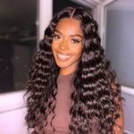 Pre Bleached Knots | Loose Deep Wave Wear Go Glueless Wig Pre-Cut 6×5 Lace Closure Wig 180% Density