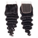 Tinashe Hair Loose Deep 5×5 Lace Closure Human Hair Brazilian Loose Deep Wave Lace Closure