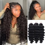 Loose Deep Miracle knots Crochet Human Hair Extension for Boho Braids Protective Hairstyle - Image 2