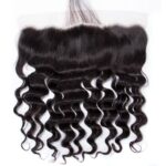 Tinashe Hair 13*4 Lace Frontal Closure Loose Deep Human Hair Extensions Brazilian Loose Deep Frontal Hair Extensions - Image 3