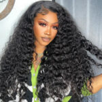 Pre Bleached Knots | Loose Deep Wave 13×6 Glueless HD Lace Frontal Wig 100% Human Hair Pre Plucked Hairline - Image 7