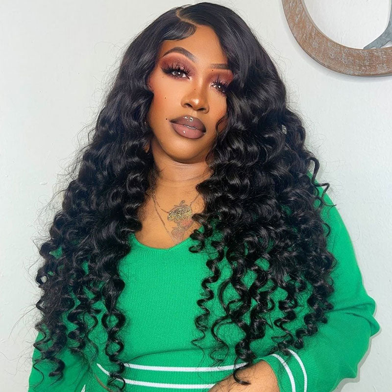Loose Deep Wave 6×5 13×4 HD Lace Closure Human Hair Wig Pre Plucked With Baby Hair Loose Deep Wave 6×5 13×4 HD Lace Closure Human Hair Wig Pre Plucked With Baby Hair - Image 1