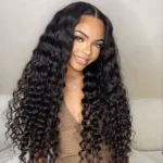 Wear Go Loose Deep Wave 6×5 Pre Cut HD Lace Glueless Closure Wig 100% Human Hair