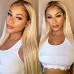 Ombre Blonde Color 4/613 Wig With Brown Roots Straight/Body Wave 13×4 HD Lace Human Hair Wigs - Image 8