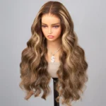4/27 Highlight Honey Blonde Color Body Wave 6×5 Wear Go 13×4 HD Glueless Lace Frontal Wig - Image 4