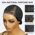 Pixie Cut Pre Style Side Part Short Human Hair Wigs Glueless HD Lace Closure Wigs - Image 9