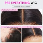 Wear Go Short Loose Wave 6×5 Lace Wig Barrel Curls Glueless Wig Pre Cut Lace 180% Density - Image 13