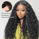 Water Wave Pull Go Drawstring Glueless 6×5 13×6 PartingMax HD Lace Frontal Human Hair Wig - Image 5