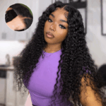 Deep Wave Pull Go Drawstring Glueless 6×5 13×6 HD Lace Closure Human Hair Wig Pre Bleached Knots - Image 6