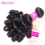Recool Malaysian Virgin Hair Bouncy Curly Weave 4 Bundles Funmi Hair 100% Remy Human Hair Bundles - Image 4