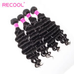 Loose Deep Wave 3 Bundles with 13×4 Lace Frontal 100% Virgin Human Hair - Image 3