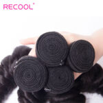 Loose Wave 3 Bundles With 13×4 Lace Frontal 100% Virgin Human Hair Spring Curly Extension - Image 5