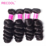 Indian Loose Wave 3 Bundle Deals Recool Virgin Hair Loose Curly Human Hair Weave 10A High Quality - Image 6