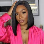 Glueless Side Part Silky Straight Short Bob C Part HD Lace Wig 100% Human Hair 180% - Image 7