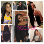 Brazilian Straight Human Hair 3 Bundles With 13×4 Lace Frontal Quick Weave Install - Image 2