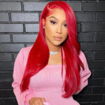 Red Color Straight Human Hair 5×5 13×4 HD Lace Wigs 180 Density Pre Plucked Hairline - Image 6