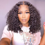Wear Go Pre-Cut Lace Short Bouncy Curly wig Upgrade 6×5 Lace Deep Curly Glueless Wig - Image 12