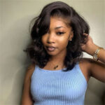 Short Wavy Wave Bob Wigs 6×5 Wear Go Glueless Lace Front Human Hair Wigs For Black Women - Image 10