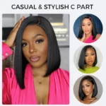 Sleek Bone Straight Bob 6×5 HD Lace Wig Double Drawn Quality Middle/C Part Raw Vietnamese Hair - Image 7