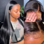 Straight Hair 6×5 13×4 13×6 Full Frontal HD Lace Wig Pre Plucked High Density Human Hair Wigs 200% 250% - Image 14