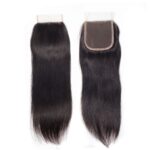 Tinashe Hair 5×5 Lace Closure Straight Brazilian Straight Human Hair Closure Free Part - Image 2