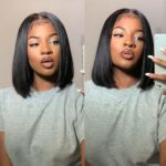 Straight Bob Wig 6×5 13×4 HD Lace Human Hair Wigs Chic & Classic - Image 15