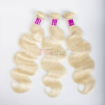 Tinashe Hair Blonde Brazilian Body Wave Hair Best Blonde Bundles 613 Hair Color - Image 6