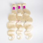 Tinashe hair Brazilian blonde body wave human hair 3 bundles virgin human hair 613 color - Image 10