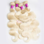 Tinashe Hair Blonde Brazilian Body Wave Hair Best Blonde Bundles 613 Hair Color - Image 3