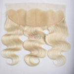 Blonde 613 Hair Color Brazilian Body Wave 13×4 Lace Closure Frontal - Image 2